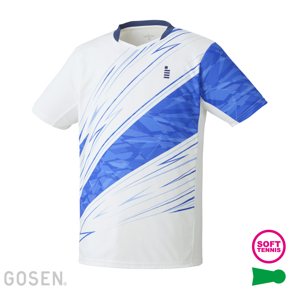 GOSENゲームシャツ 半袖Ｔシャツ テニスウェア バドミントン ユニ